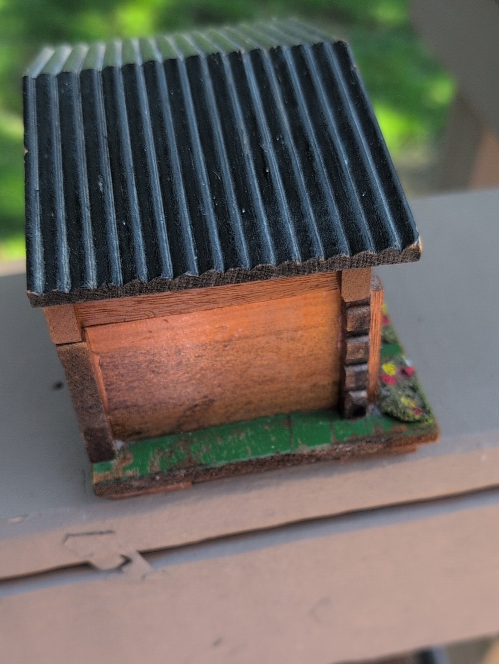 Vintage Music Box Trinket Box Plays  "Somewhere My Love" - Picture 5 of 11